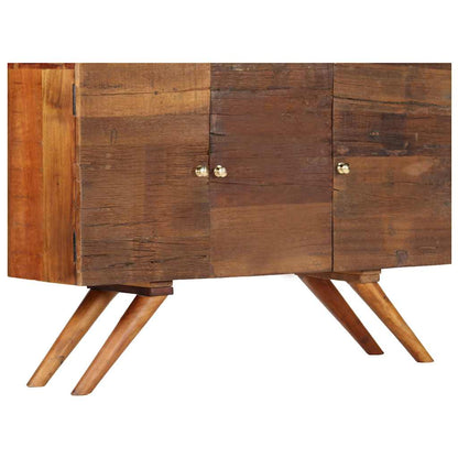 246674 vidaXL Sideboard Brown Solid Reclaimed Wood 110x30x75 cm