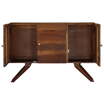 246674 vidaXL Sideboard Brown Solid Reclaimed Wood 110x30x75 cm