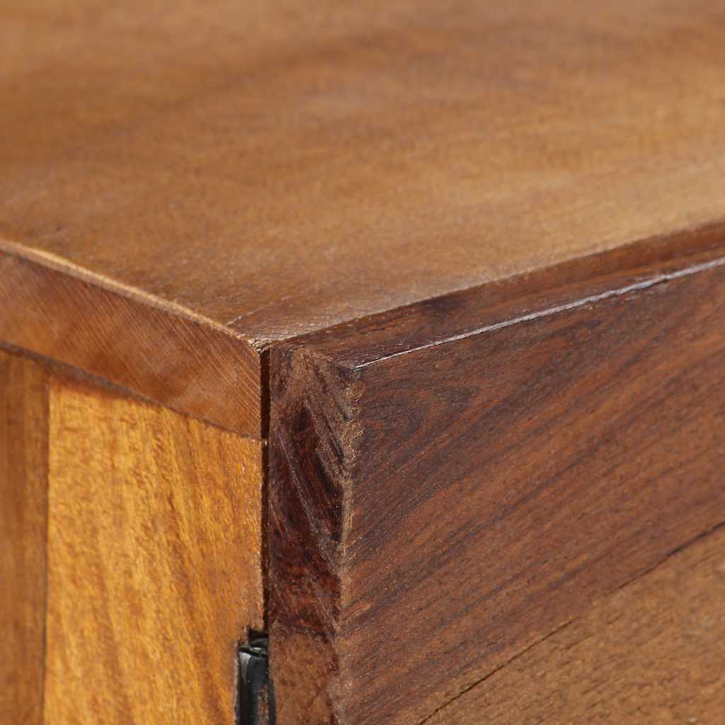 246674 vidaXL Sideboard Brown Solid Reclaimed Wood 110x30x75 cm