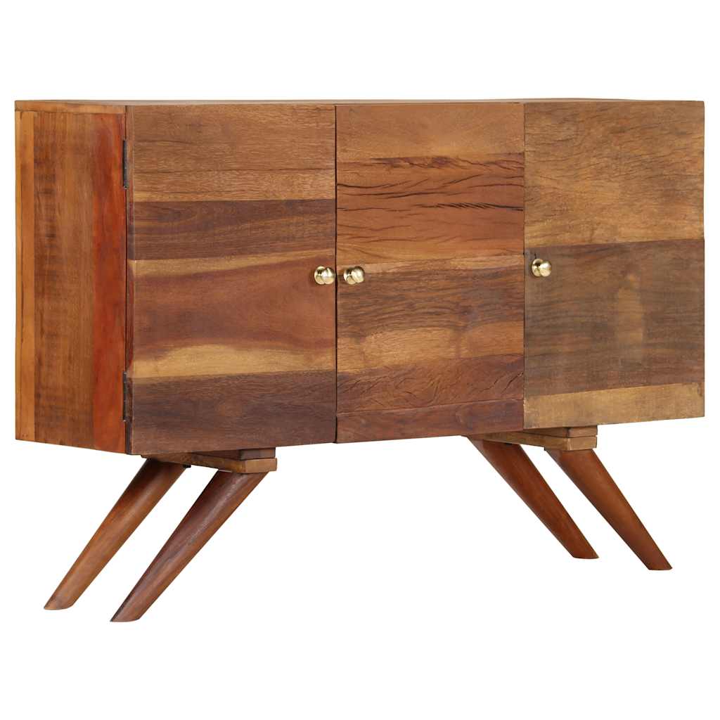 vidaXL Sideboard Brown Solid Reclaimed Wood 110x30x75 cm