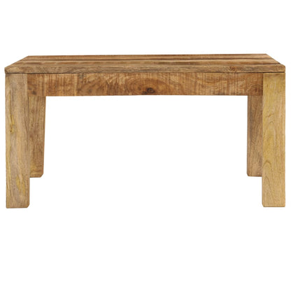 vidaXL Coffee Table | Natural Mango Wood | Solid Mango Wood | Medium | Durable