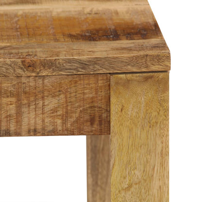 vidaXL Coffee Table | Natural Mango Wood | Solid Mango Wood | Medium | Durable