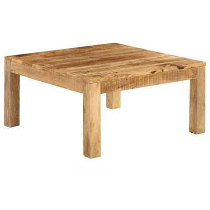 vidaXL Coffee Table | Natural Mango Wood | Solid Mango Wood | Medium | Durable