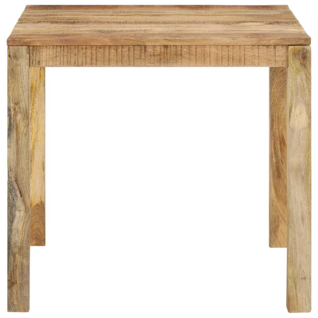 246704 vidaXL Dining Table Solid Mango Wood 82x80x76 cm