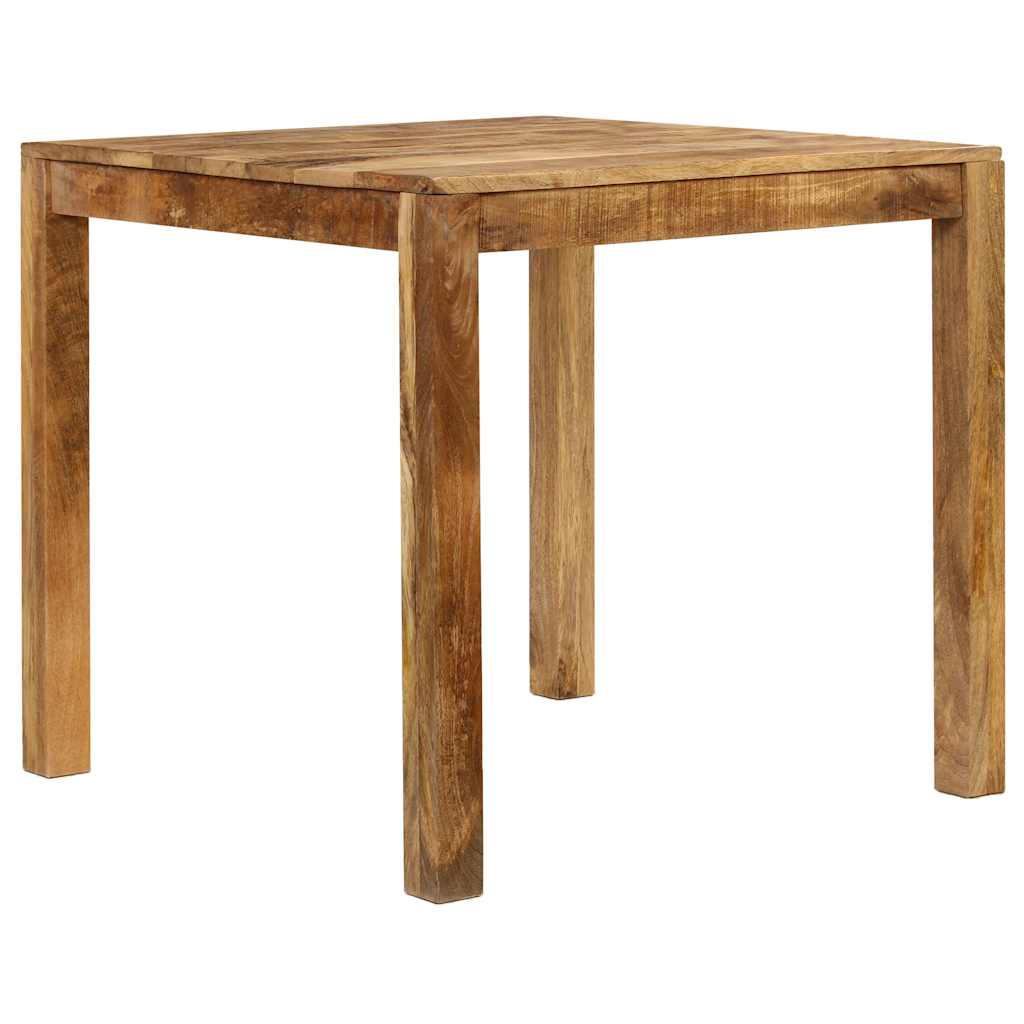 246704 vidaXL Dining Table Solid Mango Wood 82x80x76 cm