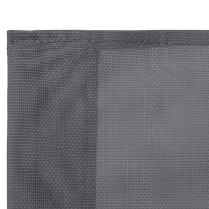 vidaXL Garden Set | Grey | Textilene fabric, Steel, Glass | Standard |  Durable