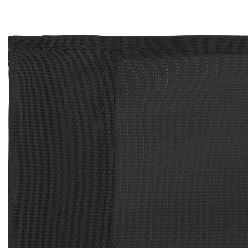 vidaXL Garden Set | Black | Textilene fabric and steel | Medium | Durable