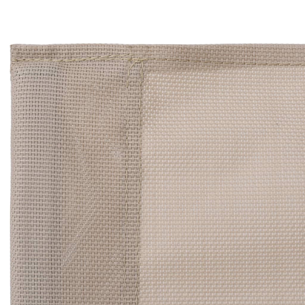 vidaXL Garden Set | Cream | Textilene, Steel | Standard | Tough | Garden Set