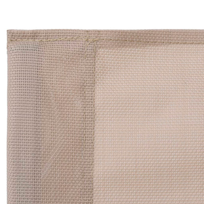 vidaXL Garden Set | Cream | Textilene, Steel | Standard | Tough | Garden Set