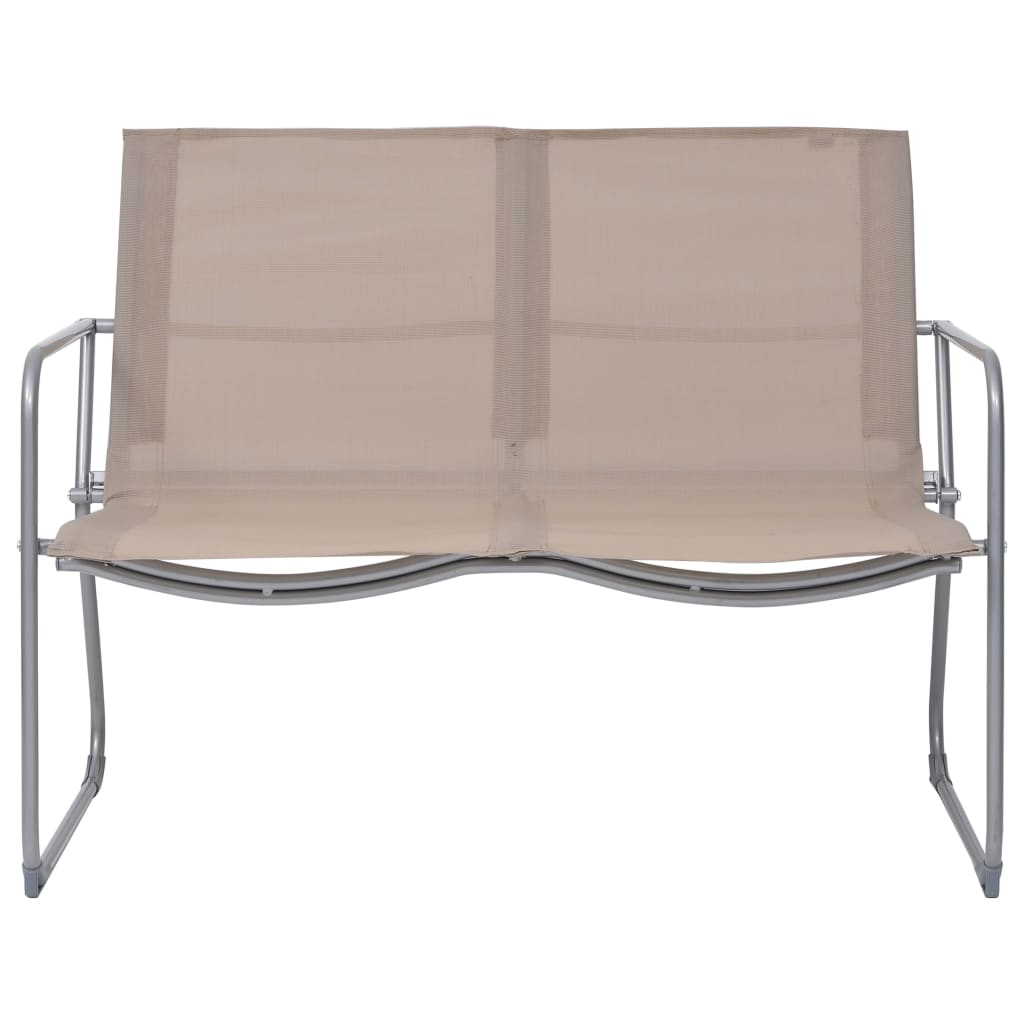 vidaXL Garden Set | Taupe | Textilene | Durable | Garden Set | Rectangular