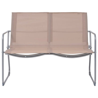 vidaXL Garden Set | Taupe | Textilene | Durable | Garden Set | Rectangular