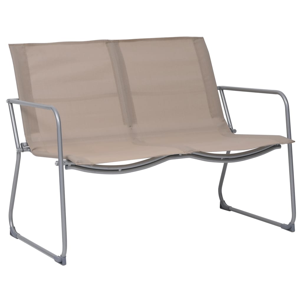 vidaXL Garden Set | Taupe | Textilene | Durable | Garden Set | Rectangular