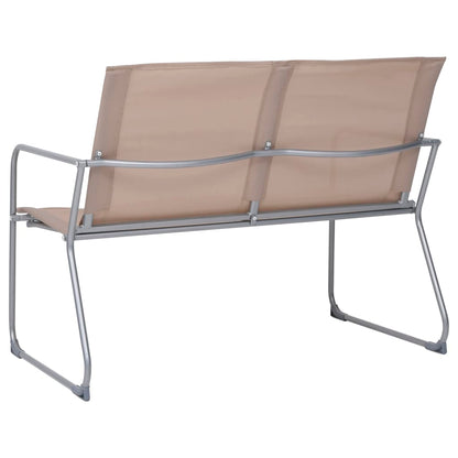 vidaXL Garden Set | Taupe | Textilene | Durable | Garden Set | Rectangular