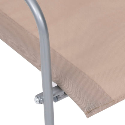 vidaXL Garden Set | Taupe | Textilene | Durable | Garden Set | Rectangular