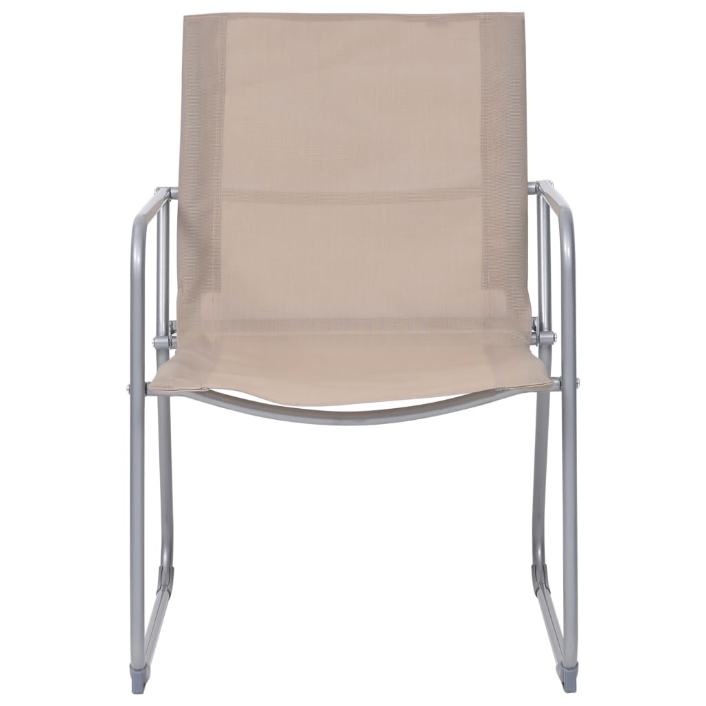 vidaXL Garden Set | Taupe | Textilene | Durable | Garden Set | Rectangular