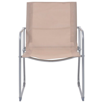 vidaXL Garden Set | Taupe | Textilene | Durable | Garden Set | Rectangular