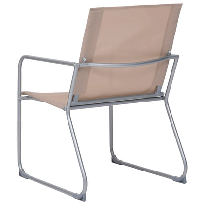 vidaXL Garden Set | Taupe | Textilene | Durable | Garden Set | Rectangular