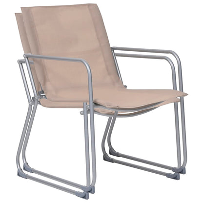 vidaXL Garden Set | Taupe | Textilene | Durable | Garden Set | Rectangular