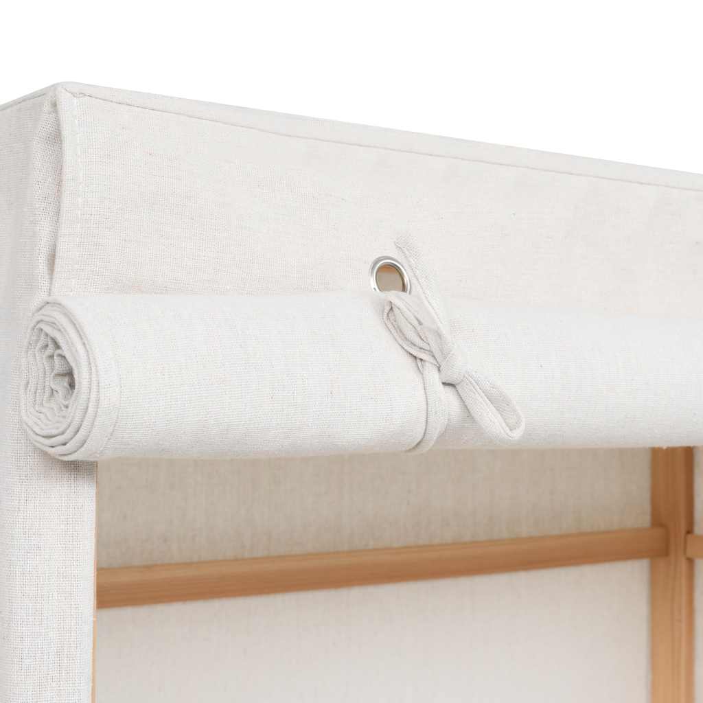 247107 vidaXL 3-Tier Clothes Wardrobe 79x40x170 cm