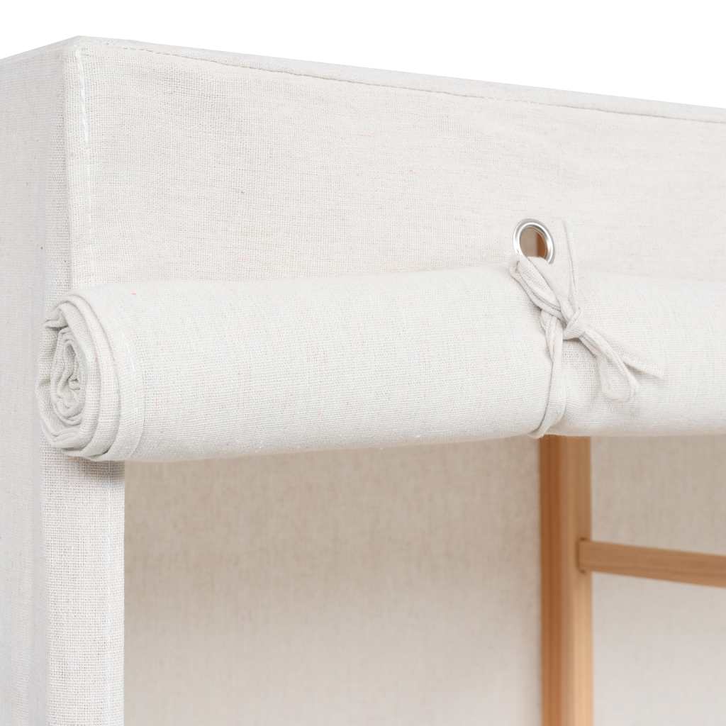vidaXL Wardrobe | White | Solid fir wood | 110x40x170 cm | Wardrobe