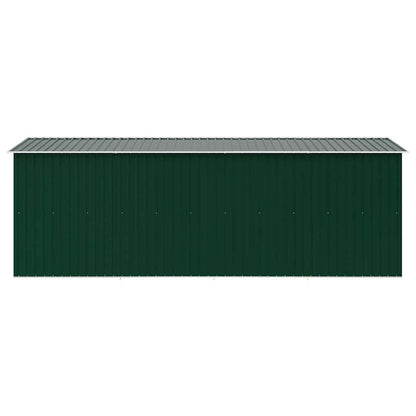 vidaXL Garden Shed 257x489x181 cm Metal Green
