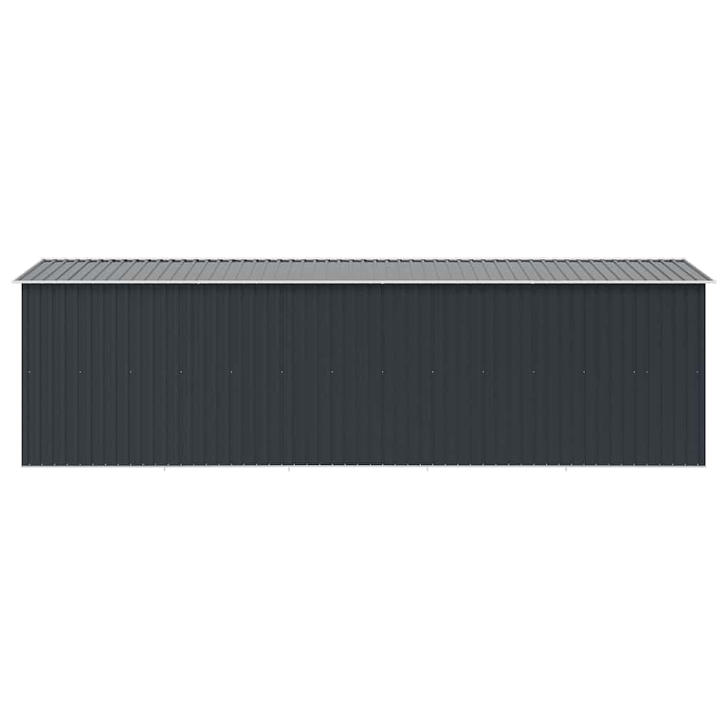 vidaXL Garden Shed 257x580x181 cm Metal Anthracite