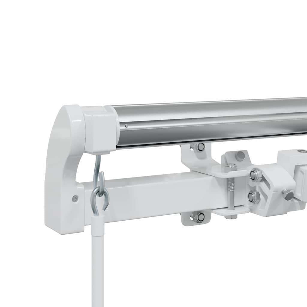 vidaXL Awning Frame Manual White 300 x 250 cm Aluminium