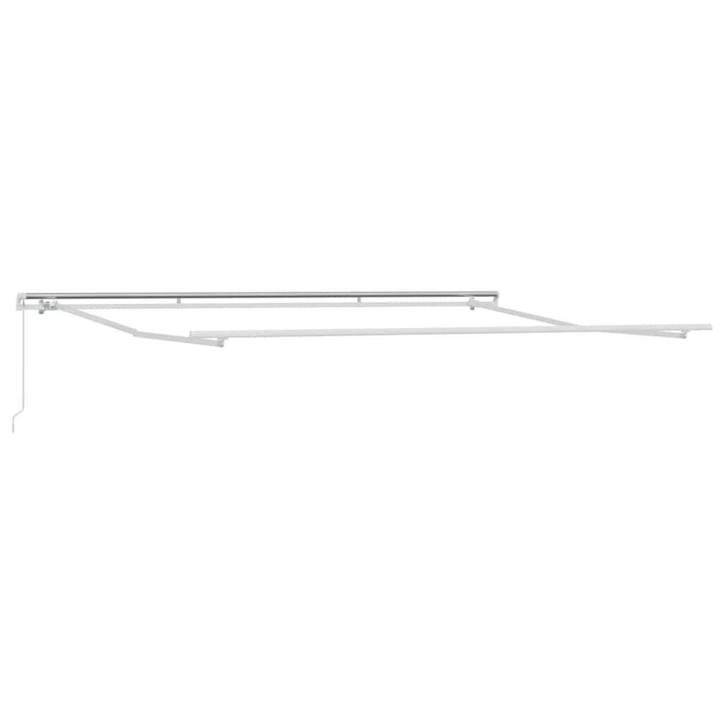 vidaXL Awning Frame White 450 x 300 cm Aluminium
