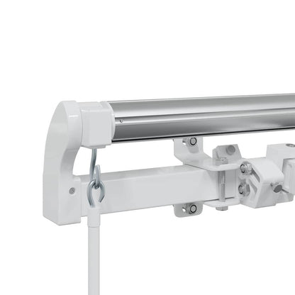 vidaXL Awning Frame White 500 x 300 cm Aluminium