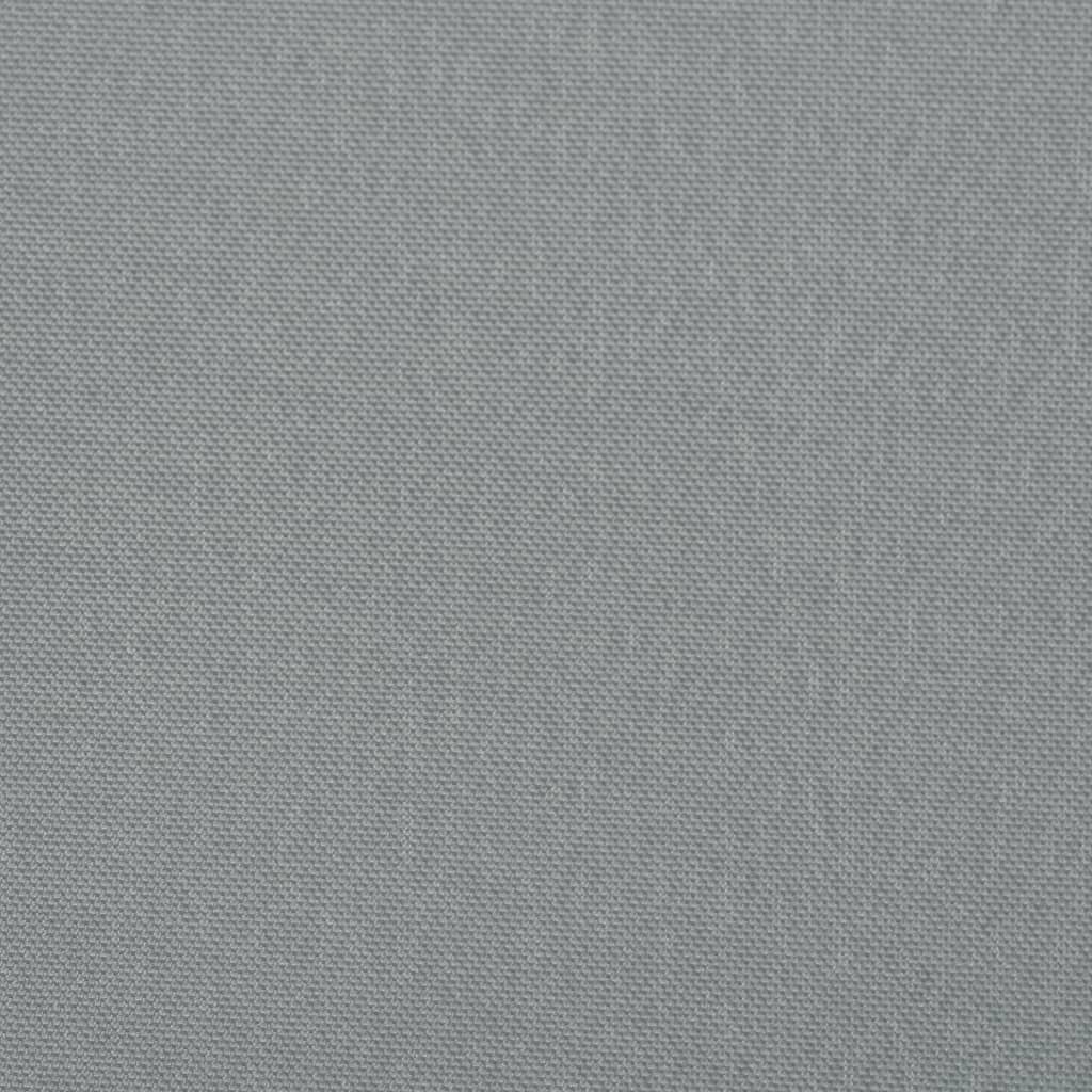 44564 vidaXL Collapsible Terrace Side Awning Grey 300x150 cm