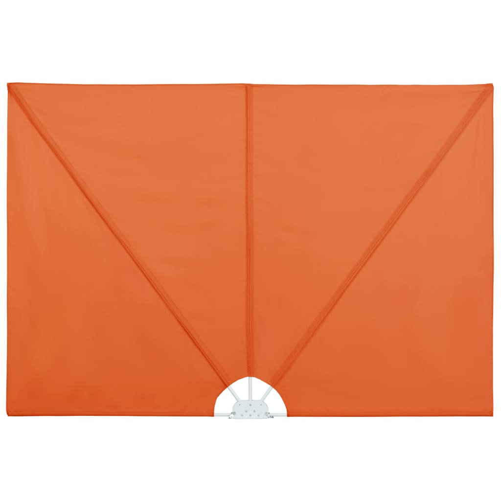 vidaXL Collapsible Terrace Side Awning Terracotta 240x160 cm