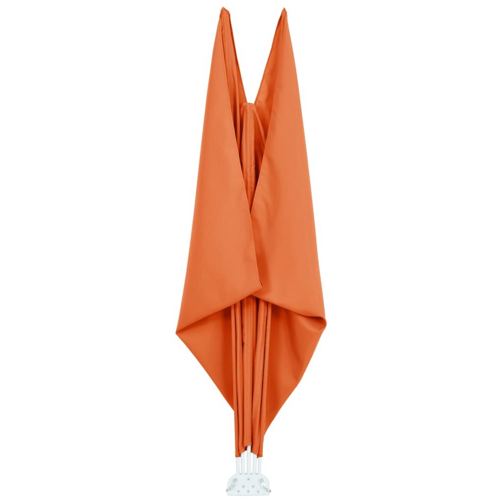 44572 vidaXL Collapsible Terrace Side Awning Terracotta 300x150 cm