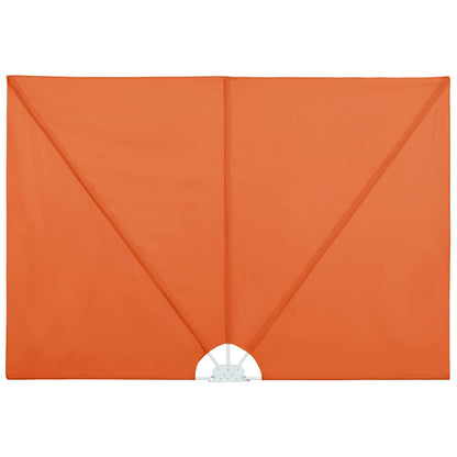 44573 vidaXL Collapsible Terrace Side Awning Terracotta 300x200 cm