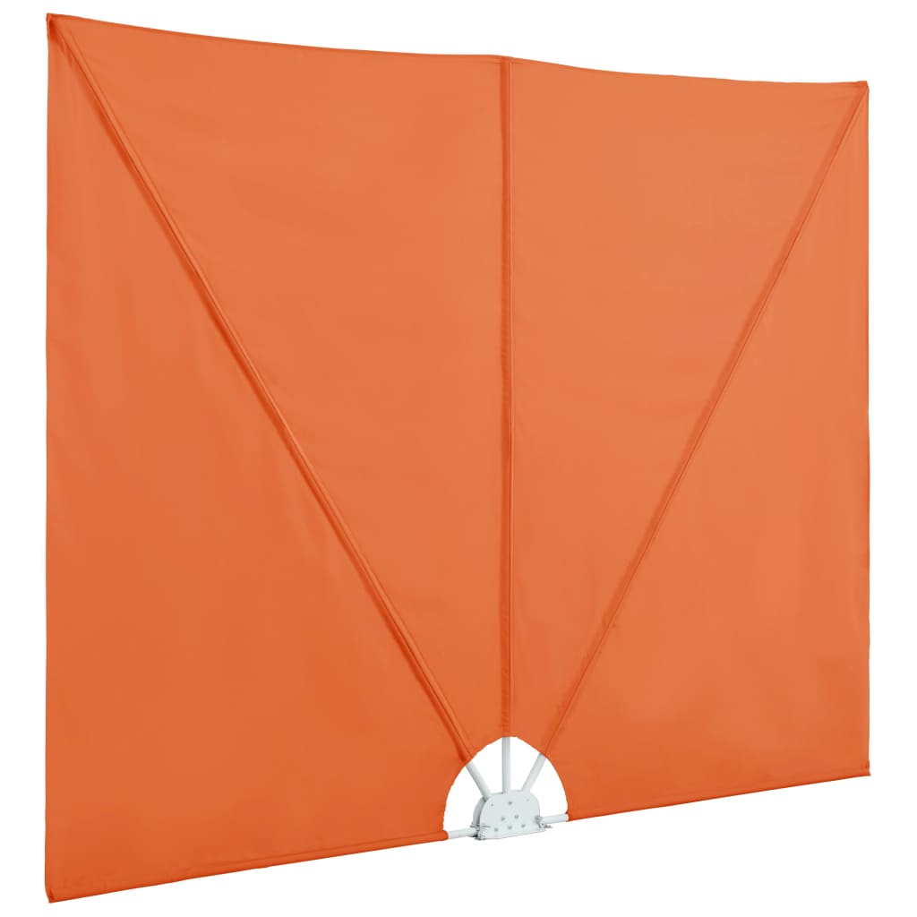 44573 vidaXL Collapsible Terrace Side Awning Terracotta 300x200 cm