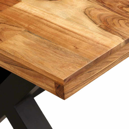 vidaXL Dining Table Set | Wooden Brown