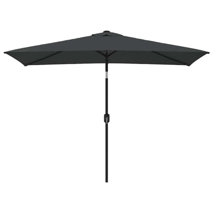 vidaXL Garden Parasol | Anthracite | Polyester | 300x200 cm | Tiltable
