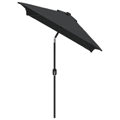 vidaXL Garden Parasol | Anthracite | Polyester | 300x200 cm | Tiltable