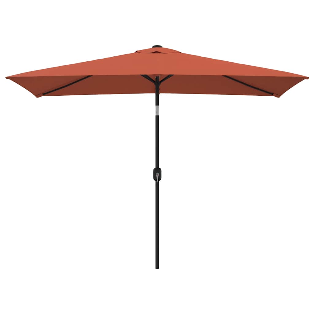 vidaXL Garden Parasol | Terracotta | Polyester | 300x200 cm | Tiltable