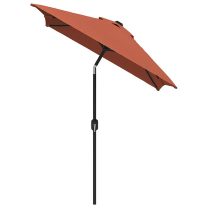 vidaXL Garden Parasol | Terracotta | Polyester | 300x200 cm | Tiltable