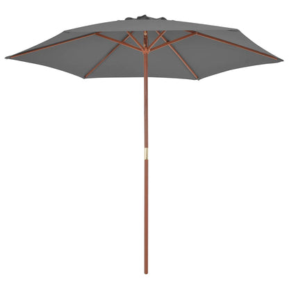 vidaXL Garden Parasol | Anthracite