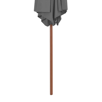 vidaXL Garden Parasol | Anthracite