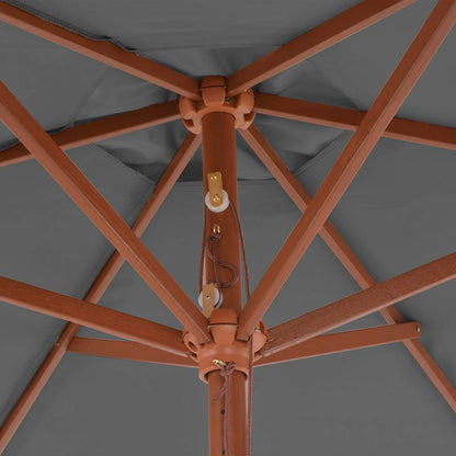 vidaXL Garden Parasol | Anthracite