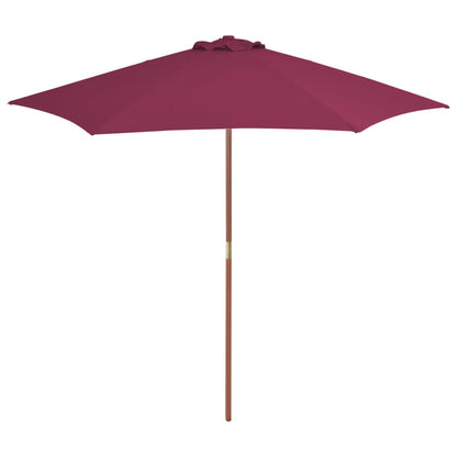vidaXL Garden Parasol | Bordeaux red