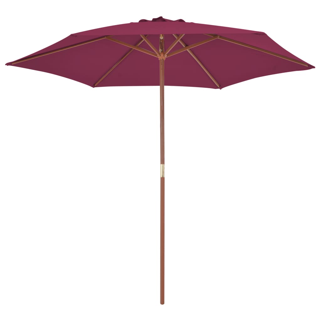 vidaXL Garden Parasol | Bordeaux red