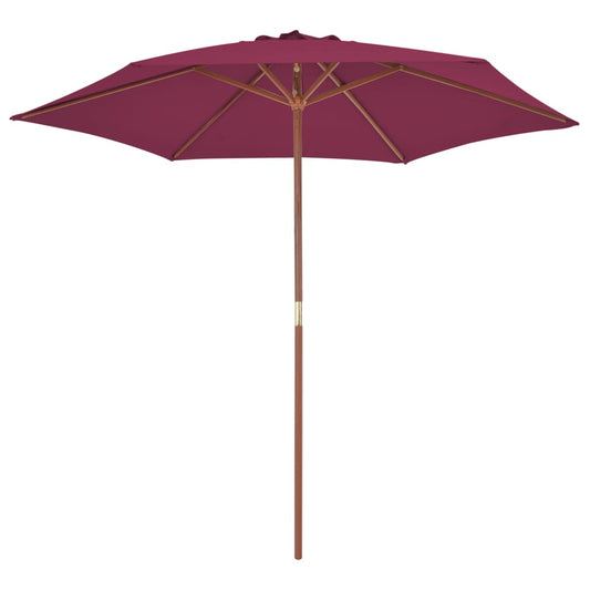vidaXL Garden Parasol | Bordeaux red