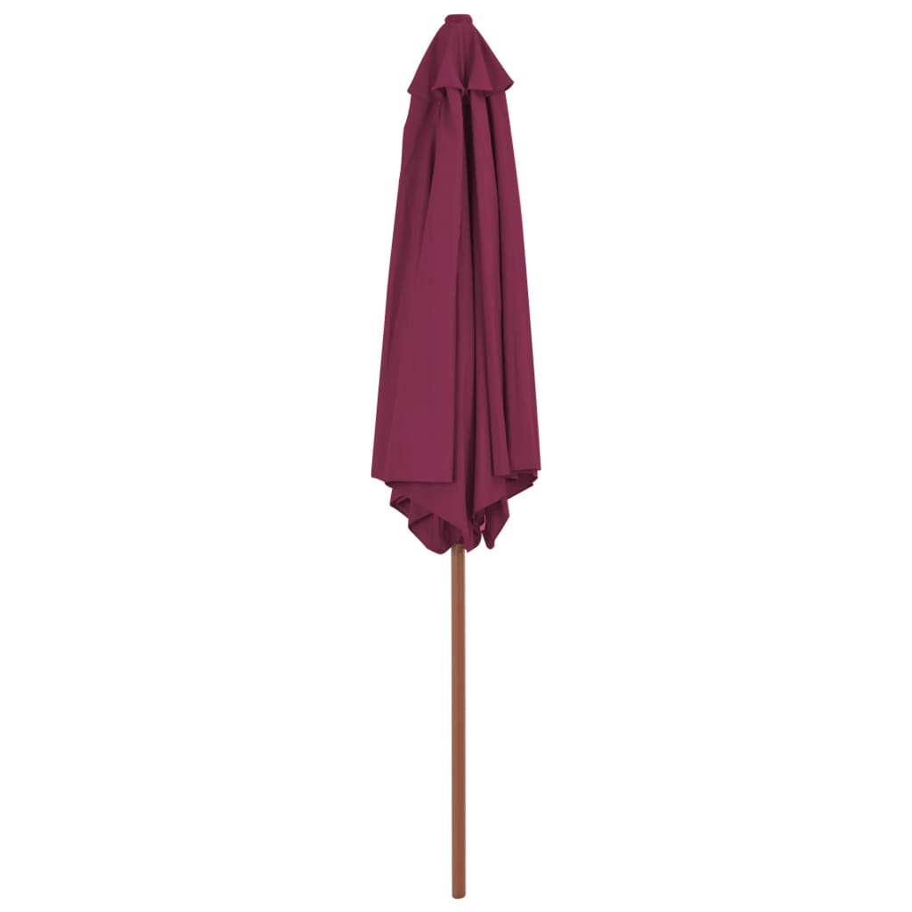 vidaXL Garden Parasol | Bordeaux red