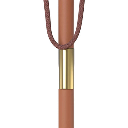 vidaXL Garden Parasol | Sand | Laminated bamboo and hardwood, Polyester