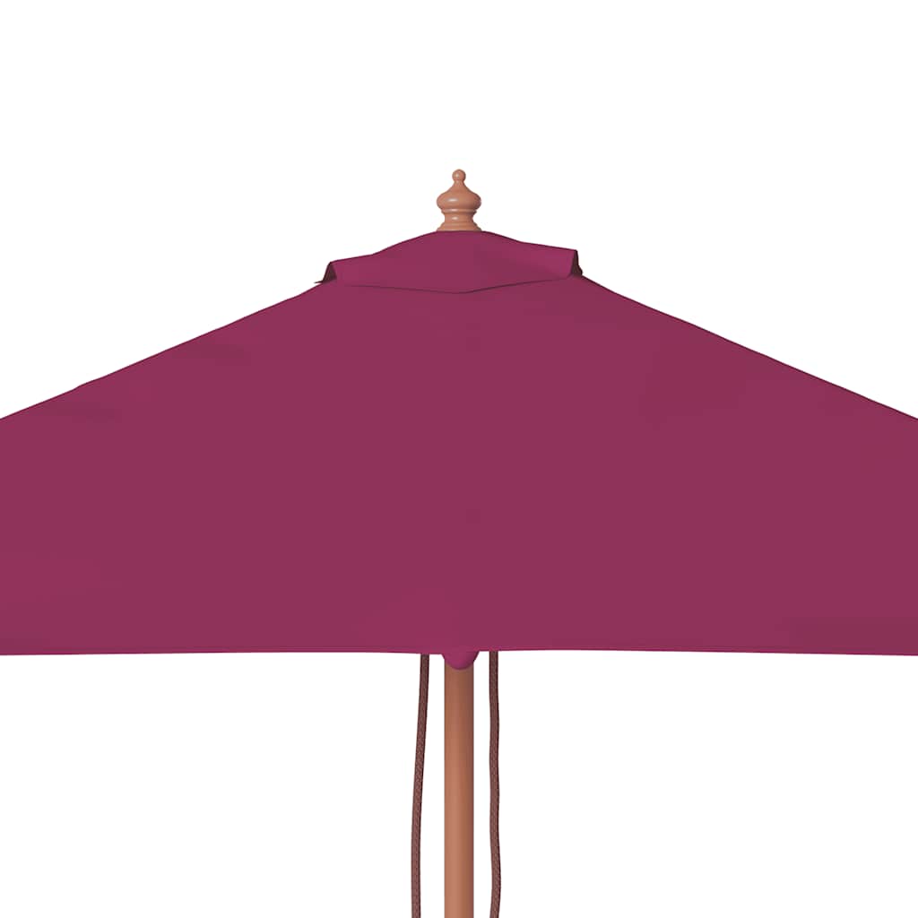 vidaXL Garden Parasol | Bordeaux Red