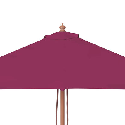 vidaXL Garden Parasol | Bordeaux Red