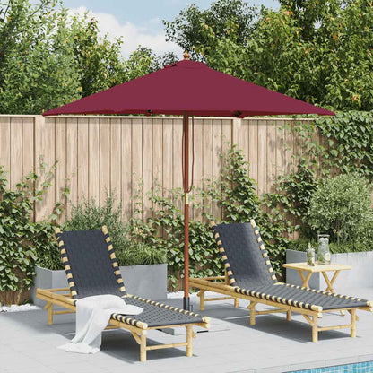 vidaXL Garden Parasol | Bordeaux Red
